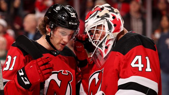 L'expérience du gardien des Devils du New Jersey Vítek Vaněček